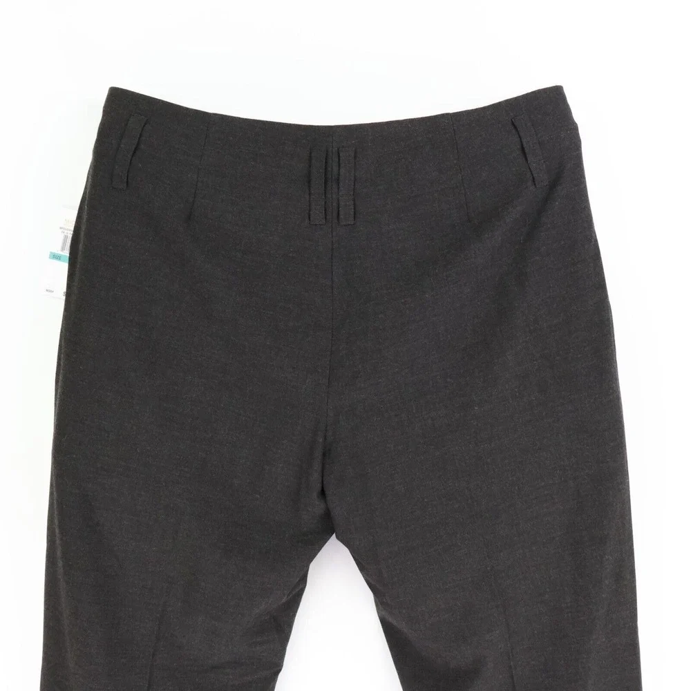 Michael Kors Dress Pants Womens Sz 16 Gray Pleated Front Zipped‎ Pockets NWT $99